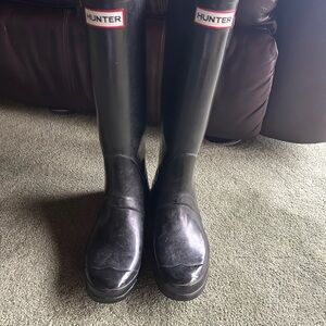 Hunter Classic Black Waterproof Boots